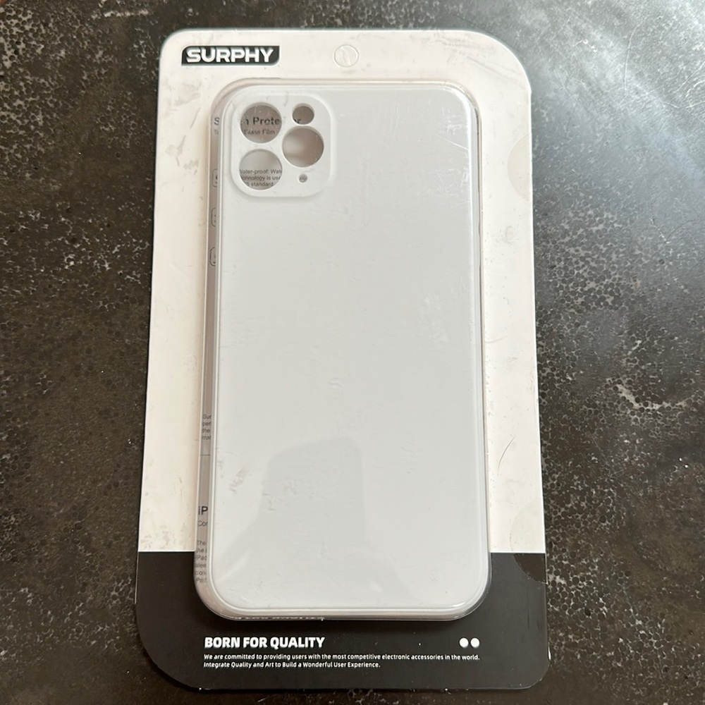 NWB 11 Pro Max iPhone White Silicone Phone case